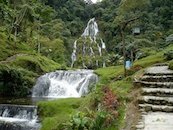 Cascadas naturales Hotel Termales Santa Rosa